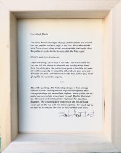 Back of art work Tails + Tales Love Story